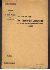 Imagen del vendedor de Die Schmetterlinge Deutschlands mit besonderer Bercksichtigung der Biologie, II. Band a la venta por Allguer Online Antiquariat