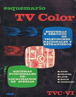 ESQUEMARIO TV COLOR. Esquemas y servicios de televisores nacionales y extranjeros. sistemas funci...