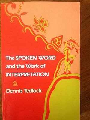 Seller image for The Spoken Word and the Work of Interpretation (Conduct and Communication) for sale by Epilonian Books