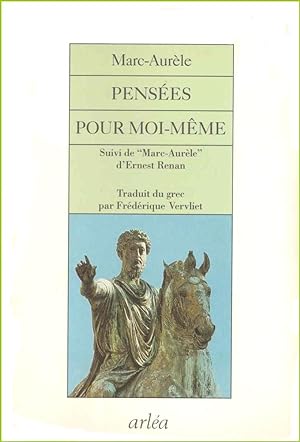 Image du vendeur pour Penses pour moi-mme suivi de Marc-Aurle d'Ernest Renan. mis en vente par Calepinus, la librairie latin-grec