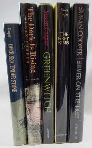 Bild des Verkufers fr The Dark is Rising Series: Over Sea, Under Stone; The Dark is Rising; Greenwitch; The Grey King; Silver on the Tree zum Verkauf von Thorn Books, ABAA