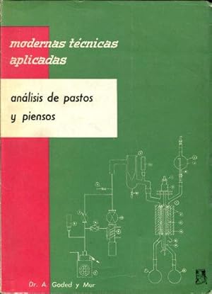 TECNICAS MODERNAS APLICADAS AL ANALISIS DE PASTOS Y PIENSOS.