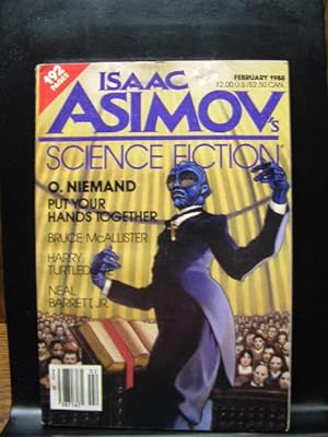 Image du vendeur pour ISAAC ASIMOV'S SCIENCE FICTION - Feb, 1988 mis en vente par The Book Abyss