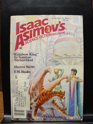 Image du vendeur pour ISAAC ASIMOV'S SCIENCE FICTION - Feb 16, 1981 mis en vente par The Book Abyss
