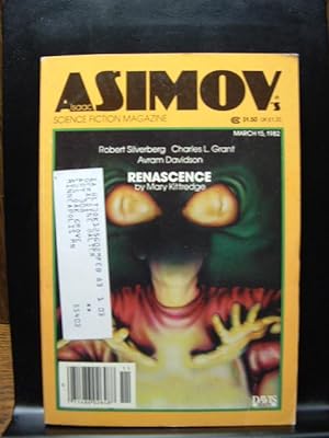 Seller image for ISAAC ASIMOV'S SCIENCE FICTION - Mar 15, 1982 for sale by The Book Abyss