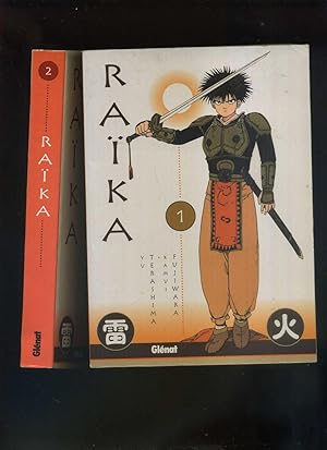 Raika t1et t2 de Terashima - Fujiwara. Band 1 und 2 in 2 Bänden. 2 Bände. Text auf Französich / L...
