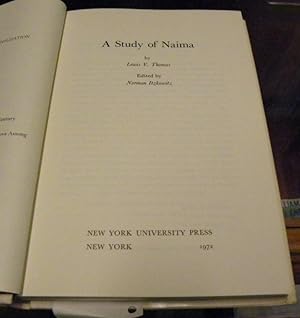 Imagen del vendedor de A STUDY OF NAIMA a la venta por Parnassus Book Service, Inc