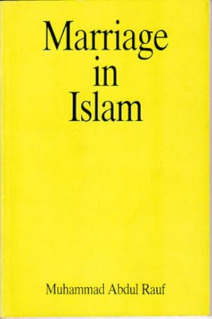 Seller image for Marriage in Islam. A Manual. for sale by Asia Bookroom ANZAAB/ILAB