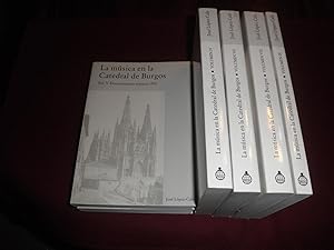 La Musica en la Catedral de Burgos. Documentario musical e indices. Del Vol IV al IX ( 6 Volúmenes )