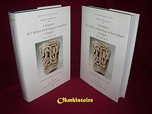 Bild des Verkufers fr Cartulaires de l'abbaye Saint-Serge et Saint-Bach d'Angers ( XIe et XIIe sicles ) -------- 2 Volumes /2 zum Verkauf von Okmhistoire