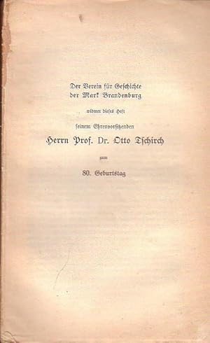 Seller image for Forschungen zur Brandenburgischen und Preuischen Geschichte. 50. Band - 2. Hlfte. Aufstze: Gerhard Oestreich - Kurt Bertram von Pfuel 1590-1649. Leben und Ideenwelt eines brandenburgischen Staatsmannes und Wehrpolitikers. // Helmut Paul - Die preuische Eisenbahnpolitik von 1835-1838. for sale by Antiquariat Carl Wegner