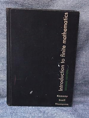 Seller image for Introduction to finite mathematics for sale by Past Pages