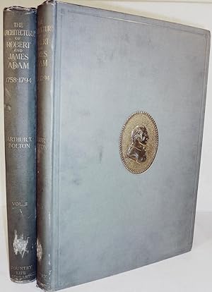 Bild des Verkufers fr The Architecture of Robert & James Adam (1758-1794) zum Verkauf von Royoung Bookseller, Inc. ABAA