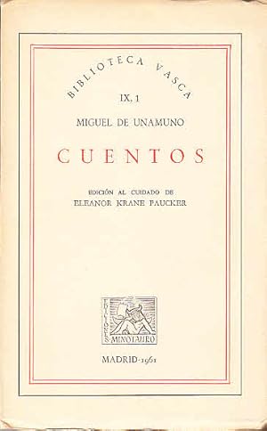 Cuentos (= Biblioteca Vasca, IX, 1)