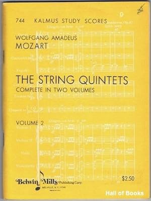 The String Quintets Complete In Two Volumes: Volume 2