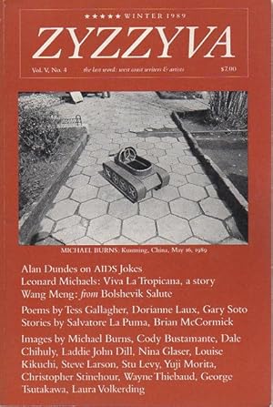 Bild des Verkufers fr ZYZZYVA 20: The Last Word: West Coast Writers and Artists, Volume V, Number 4, Winter 1989. zum Verkauf von Bookfever, IOBA  (Volk & Iiams)