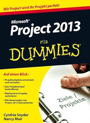 Immagine del venditore per Microsoft Project 2013 fr Dummies venduto da AHA-BUCH GmbH