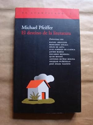 Immagine del venditore per El destino de la literatura venduto da Llibres Capra