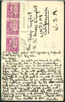 Postcard - Seller-Supplied Images - Manuscripts & Paper 