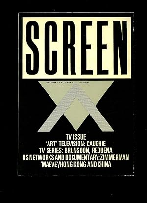 Seller image for Screen Volume 22 Number 4 for sale by Little Stour Books PBFA Member