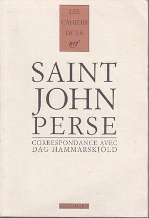 Immagine del venditore per Cahiers Saint-John Perse Tome 11 : Correspondance 1955 - 1961. venduto da Bcher bei den 7 Bergen