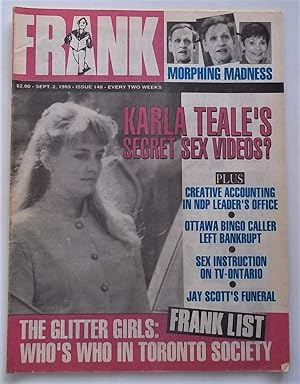 Seller image for Frank Magazine #149 (September 2, 1993) Canada Humor Satire Parody Scandal for sale by Bloomsbury Books