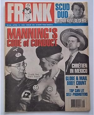 Frank Magazine #165 (April 14, 1994) Canada Humor Satire Parody Scandal