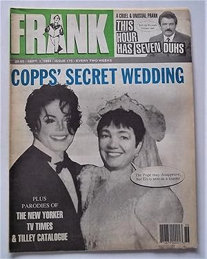 Frank Magazine #175 (September 1, 1994) Canada Humor Satire Parody Scandal
