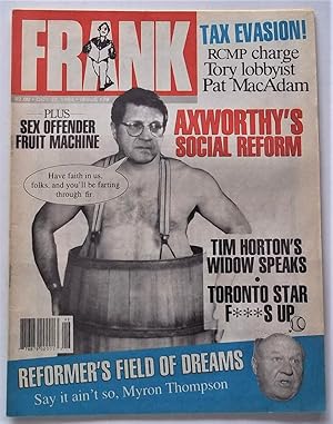 Frank Magazine #179 (October 27, 1994) Canada Humor Satire Parody Scandal