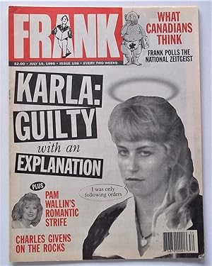 Frank Magazine #198 (July 19, 1995) Canada Humor Satire Parody Scandal