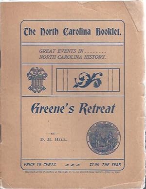Image du vendeur pour Greene's Retreat Great Events in North Carolina History mis en vente par The Ridge Books