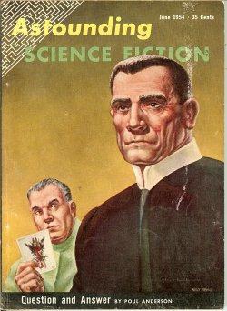Bild des Verkufers fr ASTOUNDING Science Fiction: June 1954 zum Verkauf von Books from the Crypt
