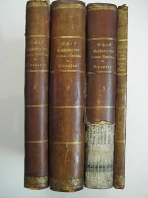 Imagen del vendedor de Geschichte der dramatischen Literatur und Kunst in Spanien. 4 Bde. a la venta por Mller & Grff e.K.