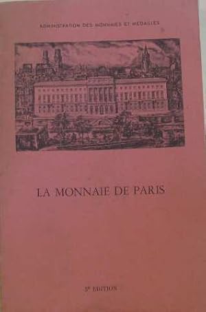 Imagen del vendedor de La monnaie de paris a la venta por crealivres