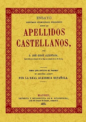 APELLIDOS CASTELLANOS.ENSAYO HISTORICO
