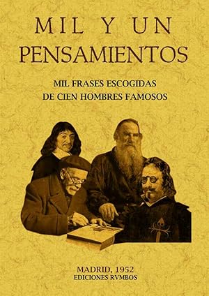 Seller image for MIL Y UN PENSAMIENTOS for sale by Librera Maxtor
