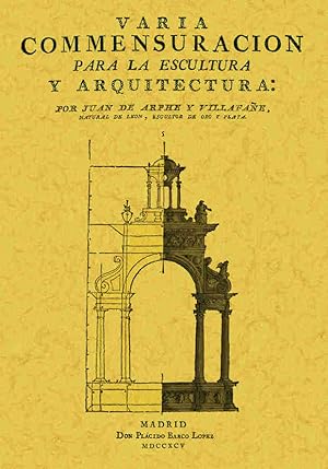 VARIA CONMESURACION PARA LA ESCULTURA Y ARQUITECTURA