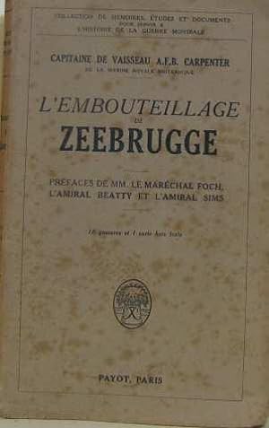 Immagine del venditore per L'embouteillage de Zeebrugge venduto da crealivres