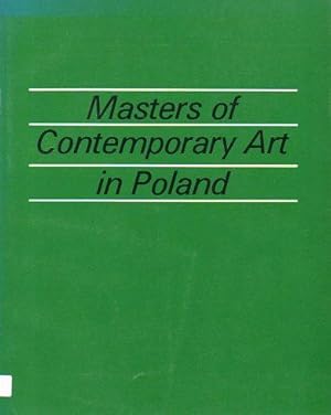 Bild des Verkufers fr Masters of Contemporary Art in Poland zum Verkauf von Bookfeathers, LLC