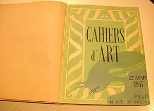 Cahiers d'art 22e année 1947