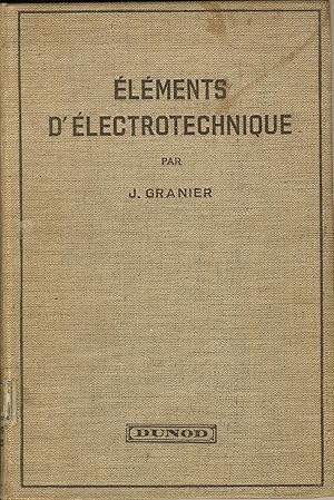 Seller image for Elments d'lectrotechnique for sale by Sylvain Par