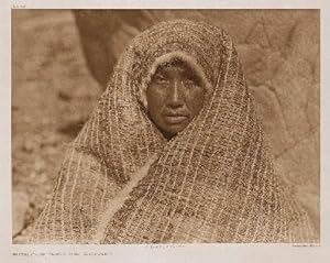 Nooyka Woman Wearing Cedar-Bark Blanket