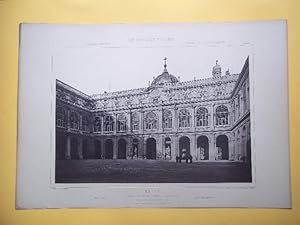 MADRID. Real Palacio - Patio Principal. Blatt 144. Die Baukunst Spaniens in Ihren Hervorndsten We...