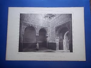 GRANADA. Alhambra - Sala de los Abencerrages. Blatt 25. Die Baukunst Spaniens in Ihren Hervorndst...