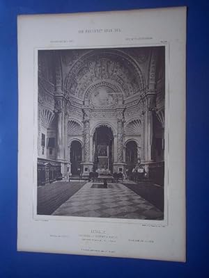 SEVILLA. Catedral - Sacristía Mayor. Blatt 119. Die Baukunst Spaniens in Ihren Hervorndsten Werken.