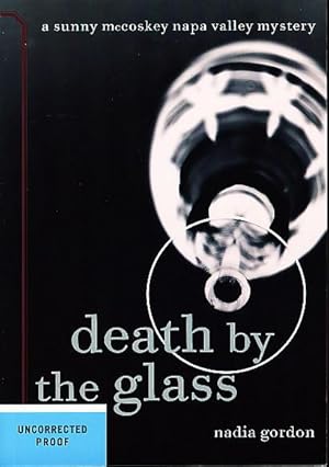 Seller image for DEATH BY THE GLASS. for sale by Bookfever, IOBA  (Volk & Iiams)