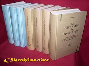 Imagen del vendedor de La police secrte du Premier Empire . Bulletins quotidiens adresss par Savary  l'Empereur. -------- Srie complte : 7 volumes / 7 --------- De Juin 1810  Mars 1814 a la venta por Okmhistoire