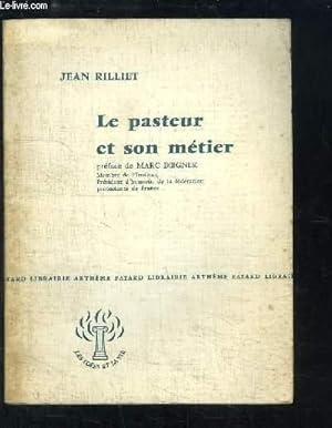 Seller image for Le pasteur et son mtier. for sale by Le-Livre