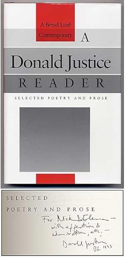 Imagen del vendedor de A Donald Justice Reader: Selected Poetry and Prose a la venta por Between the Covers-Rare Books, Inc. ABAA