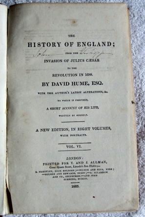 Image du vendeur pour The History of England from the Invasion of Julius Caesar to the Revolution in 1688 - Vol 6 Only mis en vente par Glenbower Books